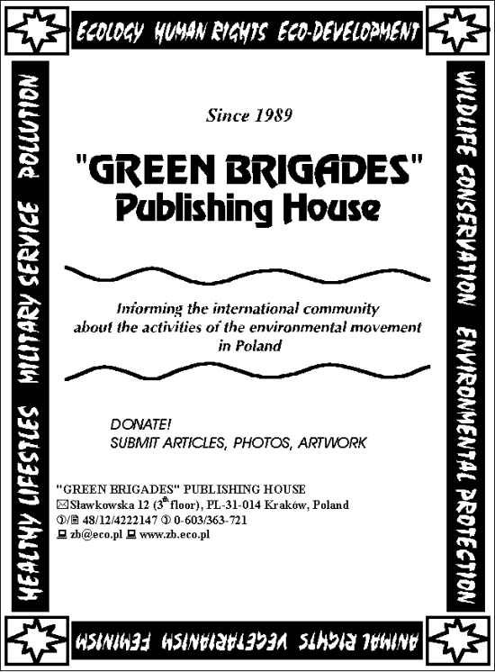 Green Brigades - ecologists' paper