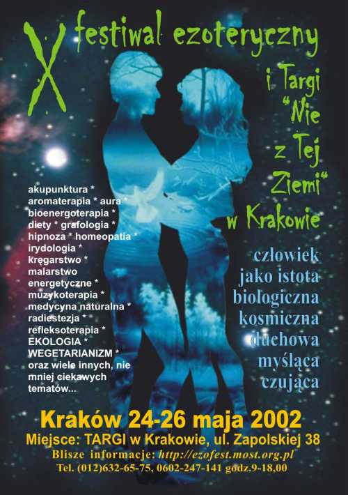 X Festiwal ezoteryczny i Targi ''Nie z Tej Ziemi'' w Krakowie